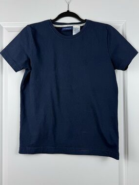 Liz Claiborne Men's Navy Short Sleeve Crew Tee
